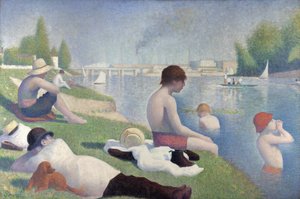 Badende i Asnières, 1884